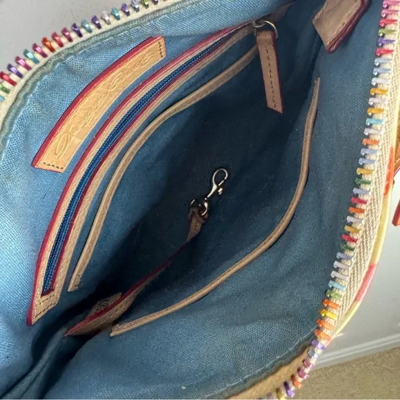 Dooney & Bourke Rainbow Adjustable Strap Crossbody Bag Multicolor - Picture 8 of 10